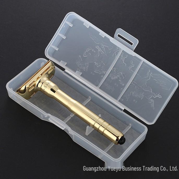 Chao Ke Adjustable 8-Level Sharpness Stainless Steel Double-Edged Manual Razor