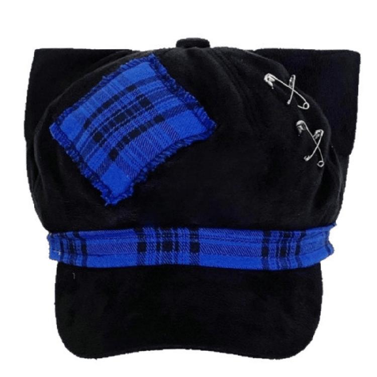 Punk Berets Kitten Ear Unisex Headwear Accessory for Women Men Cabbie Hat for Halloween Cosplay Party Outfit