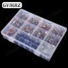 45PCS/Box WH148 Potentiometer 3PIN/6PIN kit 1k 5k 10k 20k 50k 100k 500k 1M ohm with Blue knob