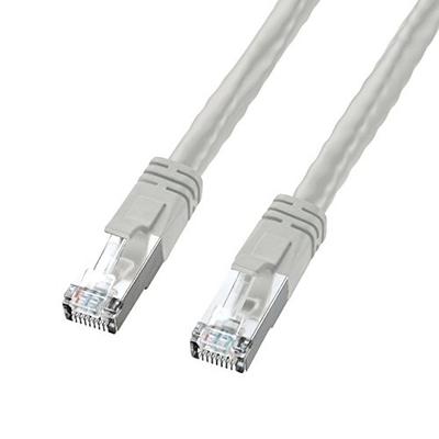SANWA SUPPLY PoE CAT6 LAN Cable, Light Gray, 15m (KB-T6POE-15)