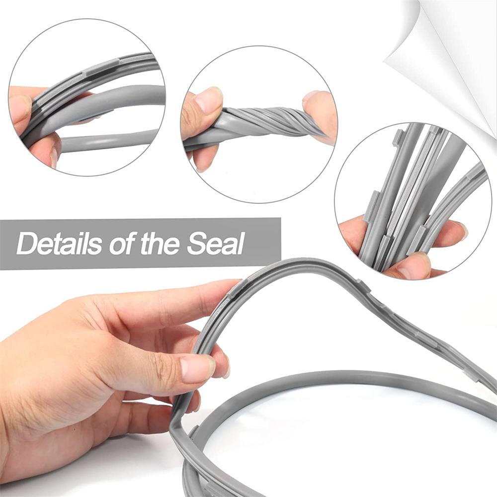 1PC New Dryer Door Air Seal For 3992255 PS4276050 DV19J3000GW/AX-SAM DC62-00344A