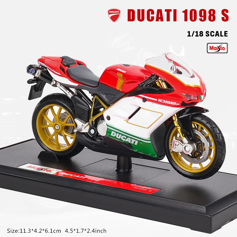Maisto 1:18 YAMAHA MT-07 MT-10 Ducati Kawasaki KTM Suzuki BMW Meerdere modellen Ultra Limited Legering Motorfiets Model Speelgoedauto
