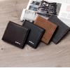 Luxury Men's Leather Tri-Fold Wallet - Spacious, Stylish Business ID & Card Holder