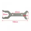 Chrome-Plated Rear Shock Adjuster Wrench Harley Softail Touring Sportster Dyna Models