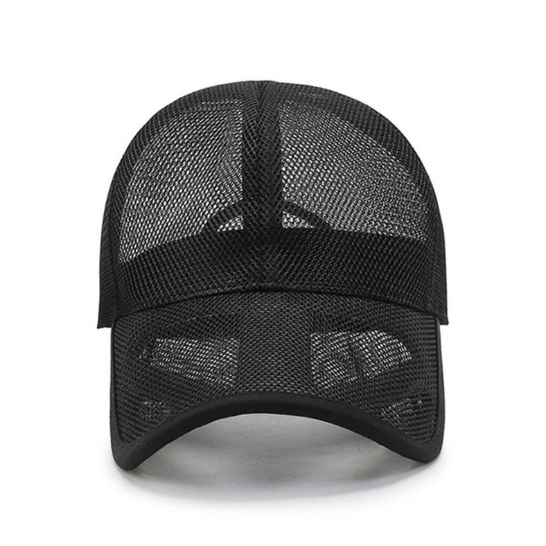 Men's Duck Tongue Hat Spring/Summer Breathable Mesh Hat Sunvisor Hat Comfortable Skin-Friendly Caps for Male