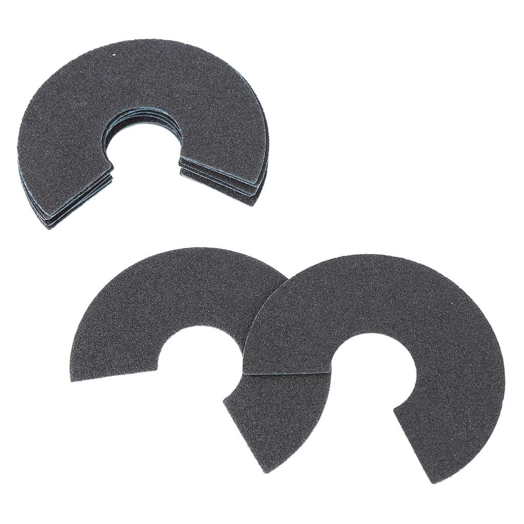 10pcs Bike Front Fork Tube Grinding Tools Less Dust Deburring Sandpaper for Metal Carbon Fiber
