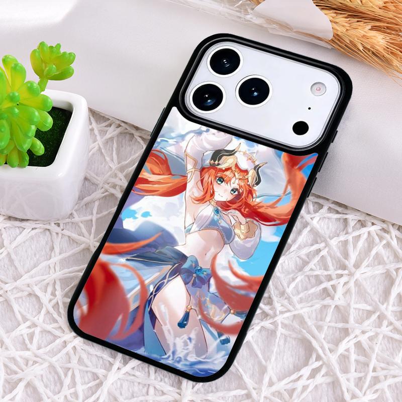 Genshin Nilou Phone Case for iPhone 17 Air 16 15 11 12 14 13 Pro Max Shockproof Cover