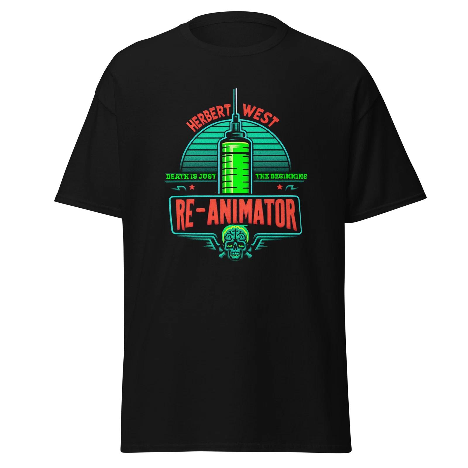 Men s and Women s T-shirts Re-Animator T-Shirt - Revive the Madness S