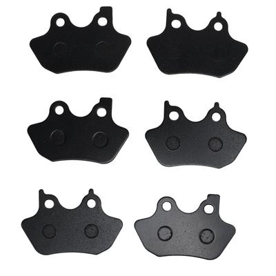 Set plăcuțe de frână față spate 6 buc. Performanță excelentă de frânare FA400 44082 00D pentru pompier Fatboy