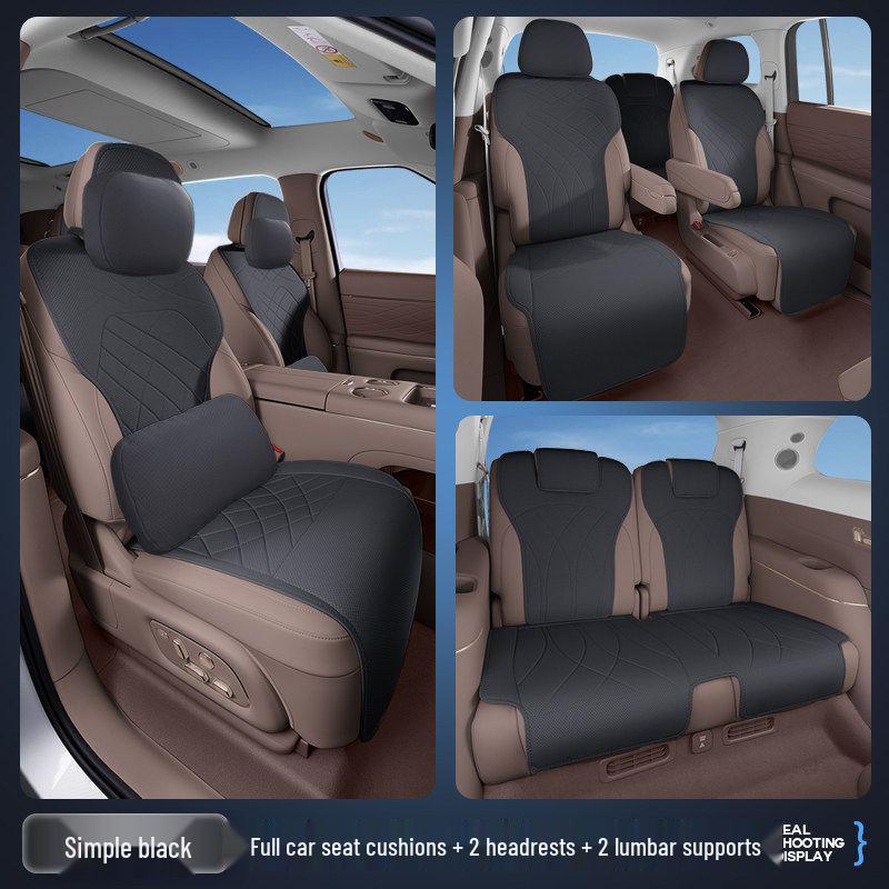 Universal All-Season Seat Cushion for ZEEKR LS9 (2026) - New Six-Seater Car Interior Cover