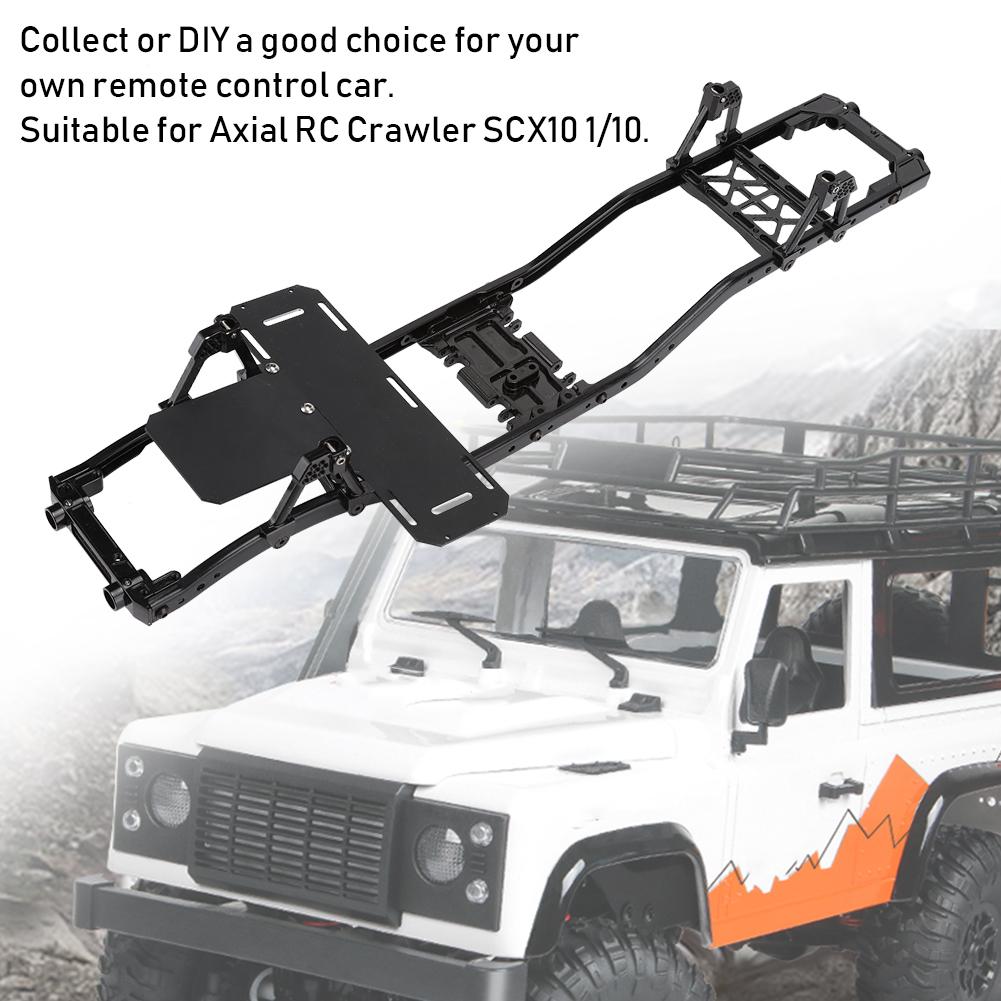 for Scx10 1 10 4WD RC Crawler 313mm Wheelbase RC Frame for AXIAL Wrangler 90046 D90