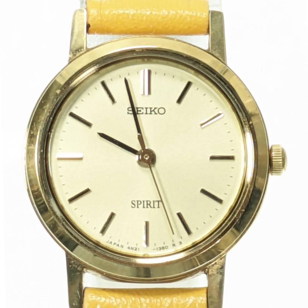 SEIKO SPIRIT Battery and Strap Working Ladies' Watch, Replaced, K-64