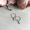 Silver Earrings Without Stones (2023890)