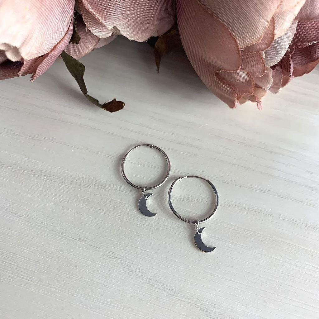 Silver Earrings Without Stones (2023890)