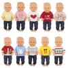 Suéter+Calça Novo Conjunto de Roupas para Boneca Para Boneca Bebê Nenuco de 32cm 12 13 polegadas Acessórios para Boneca Bebe
