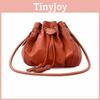 Fashionable Womens Bucket Shape Cross Body Bag With Elegant Tassel Decoration