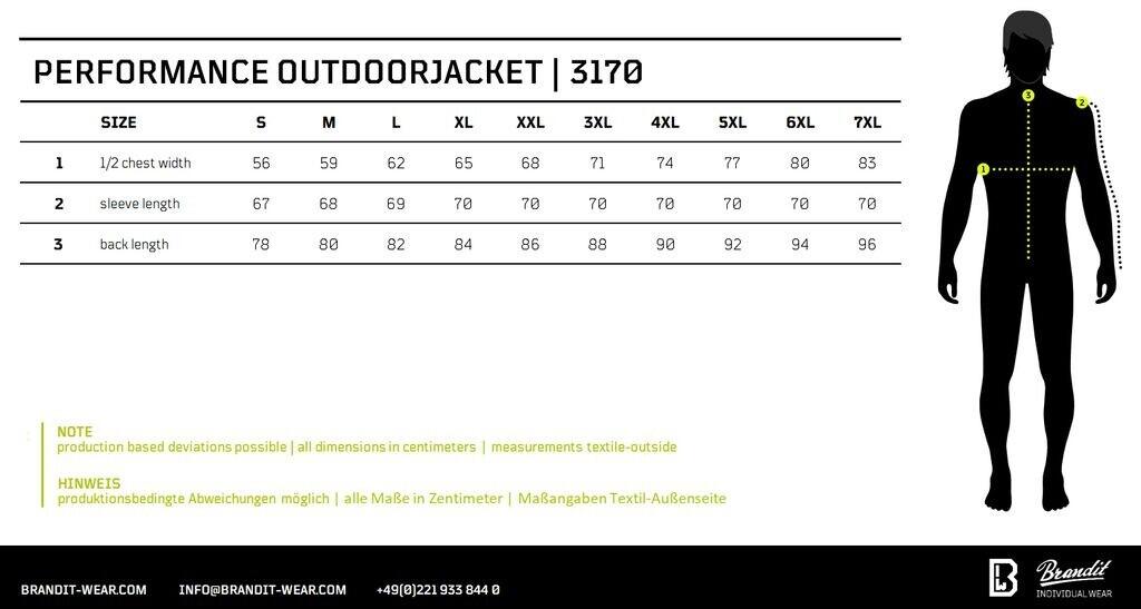 Куртка Brandit Performance Outdoor Jacket (3170) оливковая