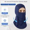 Balaclava de Secagem Rápida Proteção Solar Máscara de Ciclismo Máscara de Rosto Inteiro Protetor de Pescoço Forro de Capacete