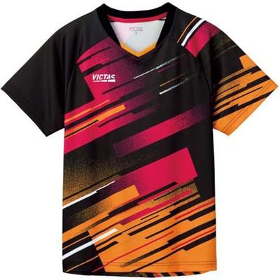 Victas Tischtennis Spielhemd, Energy Spielhemd, Rosa (7000), Größe L, 612202