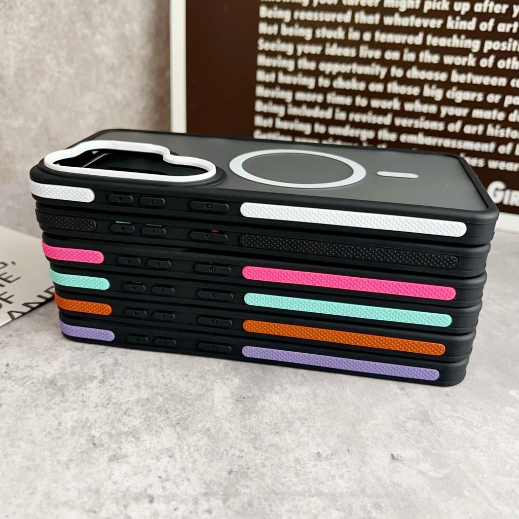 Luxury Matte Clear Magnetic Case for Samsung Galaxy S26 Edge S24 S23 S25 Ultra Plus S25FE S24FE for Magsafe Shockproof Cover