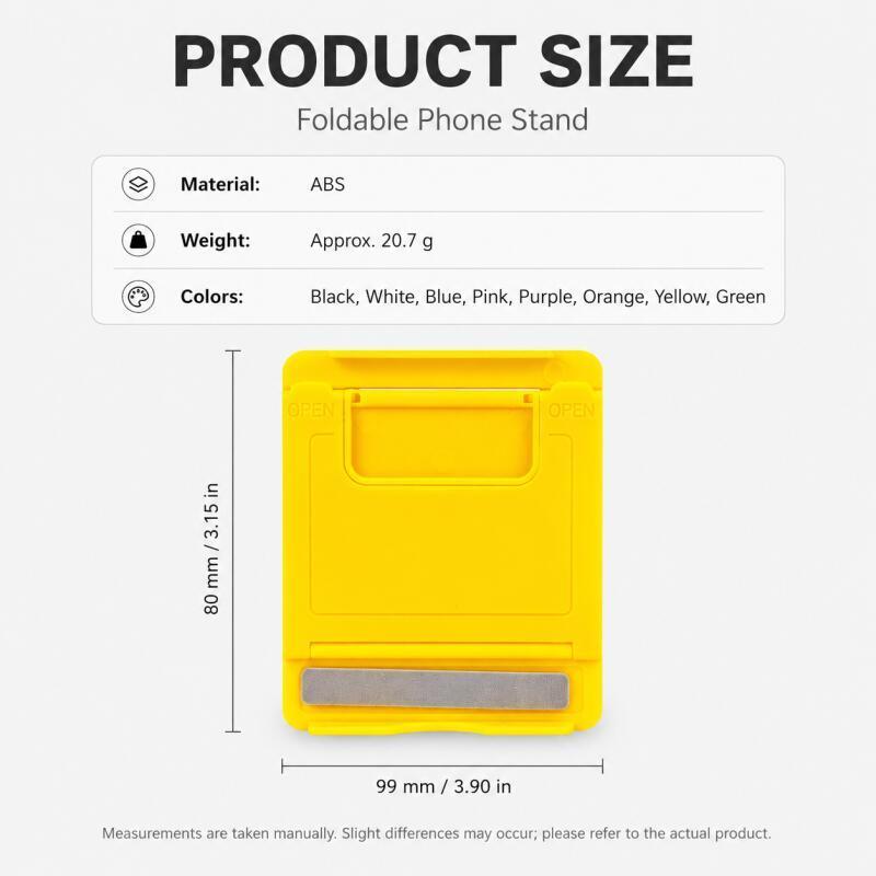 Xiaomi Adjustable Phone Stand Portable Foldable Desktop Holder for Smartphone Tablet Suitable for iPhone, Vivo, Samsung