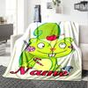 Customiz Name Personality Happy Tree Friends Blanket Soft &Warm Sofa Office Bed Travel Lunch Break Blanket, Gift Suitable All Seasons