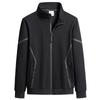 Breathable lightweight new men's spring and fall warm fashion trend casual sports coat | zipper front collar jacket and pants loose fit casual wear