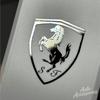 Silver Metal Stickers DIY Self-Adhesive Horse Styling Decor Decals For Ferrari SP3 Spider SF90 F80 Interior Exterior Accessories JG4