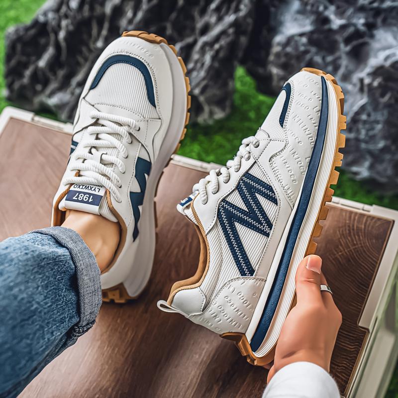 Pánské protiskluzové běžecké boty, ležérní sportovní tenisky - Trailové běžecké boty 2025 Doprava zdarma