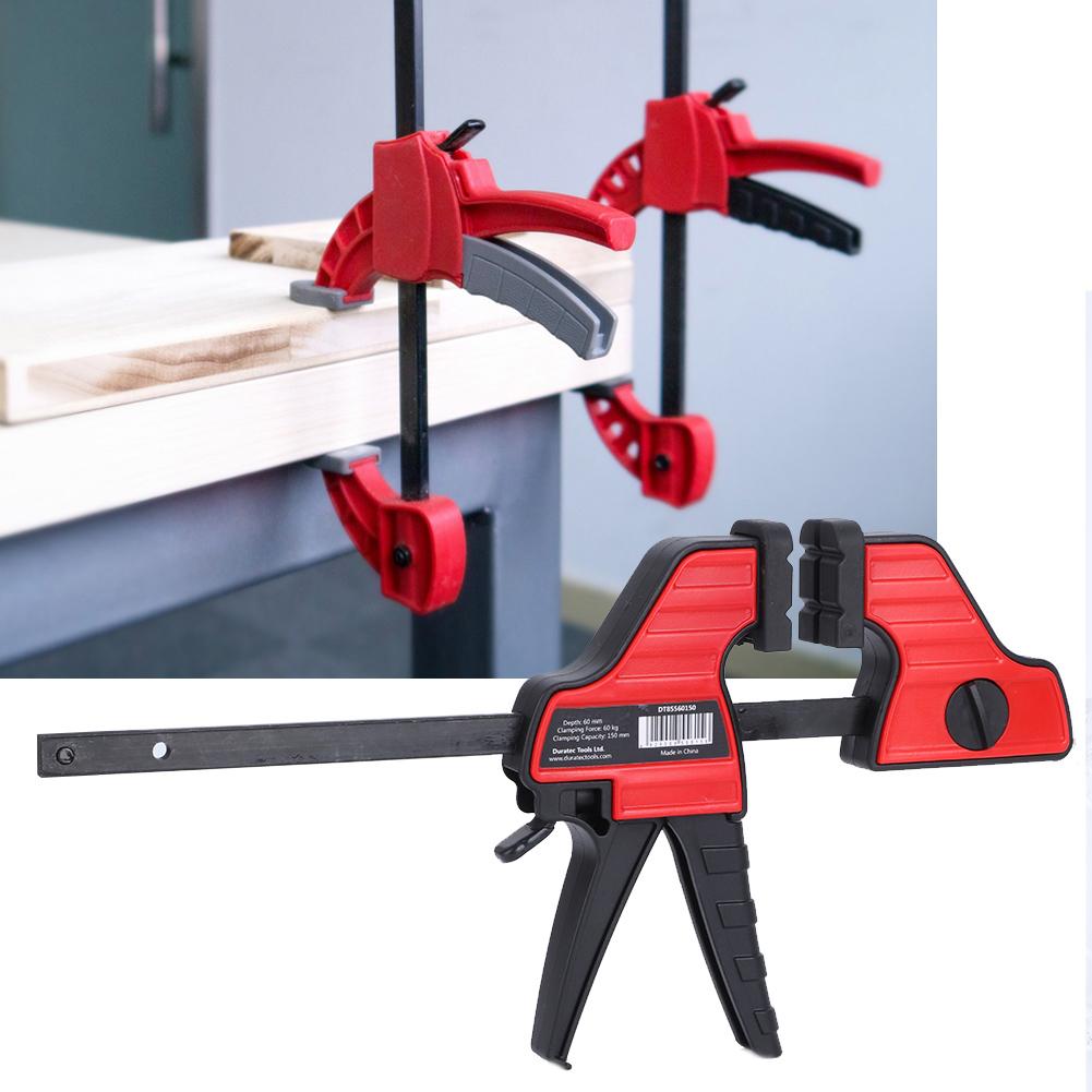 Heavy Duty G Sub F Clamps Woodworking Bar Quick Clips DIY Carpentry Hand Tools Kit6in