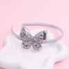 Gradient Sequin Bow 1cm Headband & Hair Clip - Colorful Kids' Party Accessories