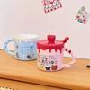 Birthday Candle Water Cup, Cake Gift Ceramic Cup, Birthday Gift Mugs Coffee Cups for Male Girlfriend Drinkware