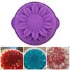 Yousheng Large Sunflower Cake Mold Silicone Birthday Cake Baking Tray Flower Shaped Non-Stick Cake Pan for Baking Loaf Muffin Brownie Cheesecake Pie