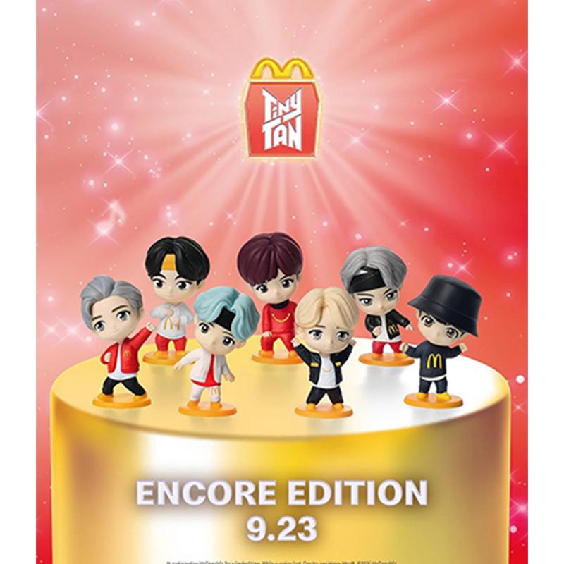 [Forhåndsbestilling] McDonald’s × BTS TinyTAN Happy Meal Figurserie - Pakkeeske inkludert
