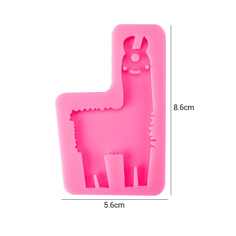 Heart Shape Keychain Casting Silicone Molds Dog Paw Print Resin Molds for Key Chain Pendant Making Epoxy Resin Craft Jewelry DIY