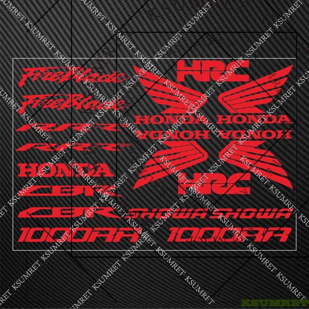 AZB1 Honda Cbr 1000rr Fireblade Stickers Motorcycle Sticker Decal Kit