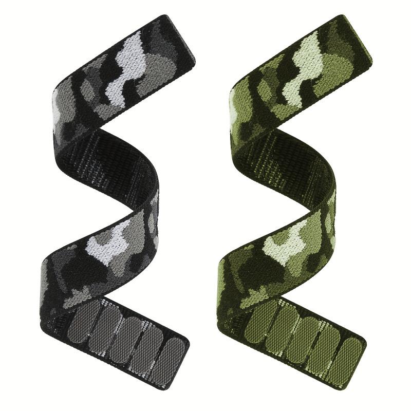Nylon Loop Band for Garmin Fenix 7/7X Mk2i & Tactix 7 Pro with Dual-Head Hook and Loop Fastener Soft Breathable Strap