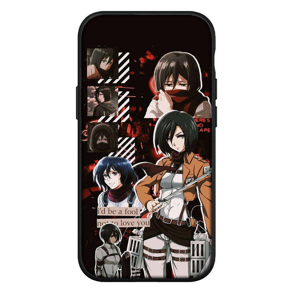 Cover for iPhone 16 15 Xiaomi Redmi Note 14 13 12 11 Pro Max X 8 16e Samsung Galaxy S25 S24 S23 Moto OPPO Huawei Anime Attack on titan Levi Phone Case