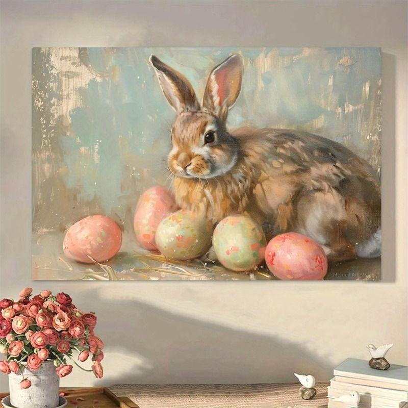 Metal Painting Russian Easter Theme Religious Home Wall Art Decor Religious Easter Gift