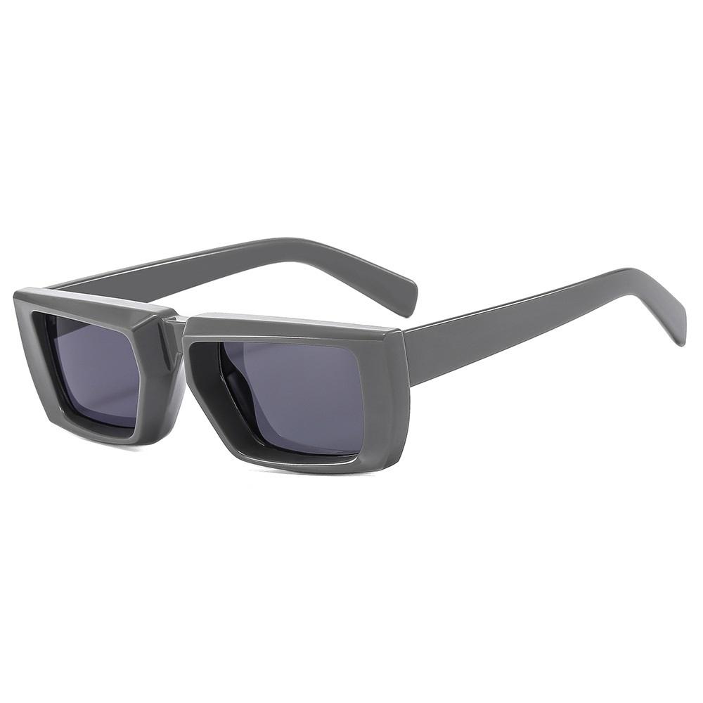 

Y2K Sunglasses Latest for Men Women Trendy Sunglasses Goggle Man Designer Square Shaped Glasses Shades Female UV 400 Protection Eyewear As shown in the figu