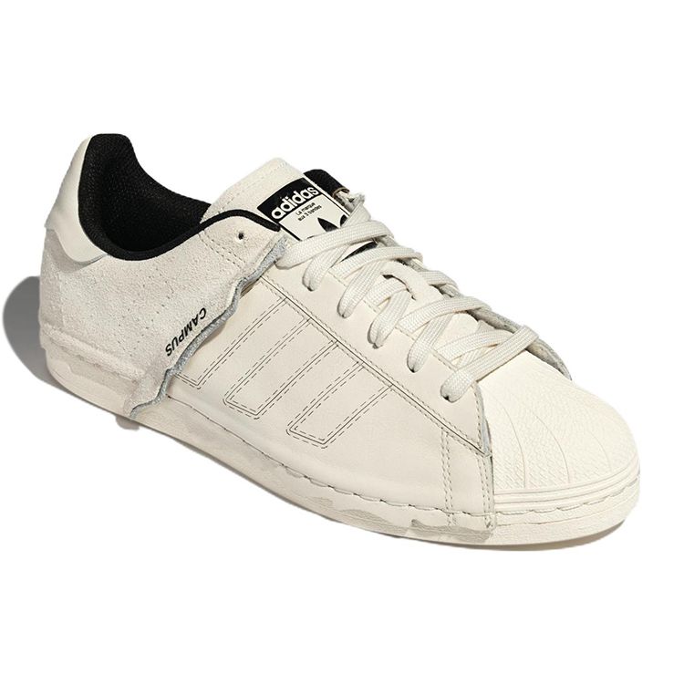 adidas Superstar Campus Off White Unisex Sneakers Core-Black HQ7075