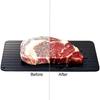 Quick Defrosting Tray for Frozen Meat Natural Heating Defroster Tray Rapid and Safer Chopping Boards for Frozen Meat Fish
