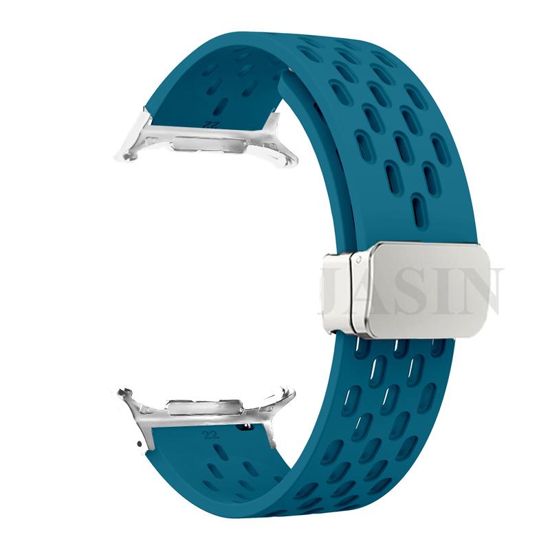 No Gaps Magnetic Buckle Silicone Strap For Samsung Galaxy Watch 8 40mm 44mm/8 Classic 46mm Bracelet Band Galaxy Ultra 2026 47mm