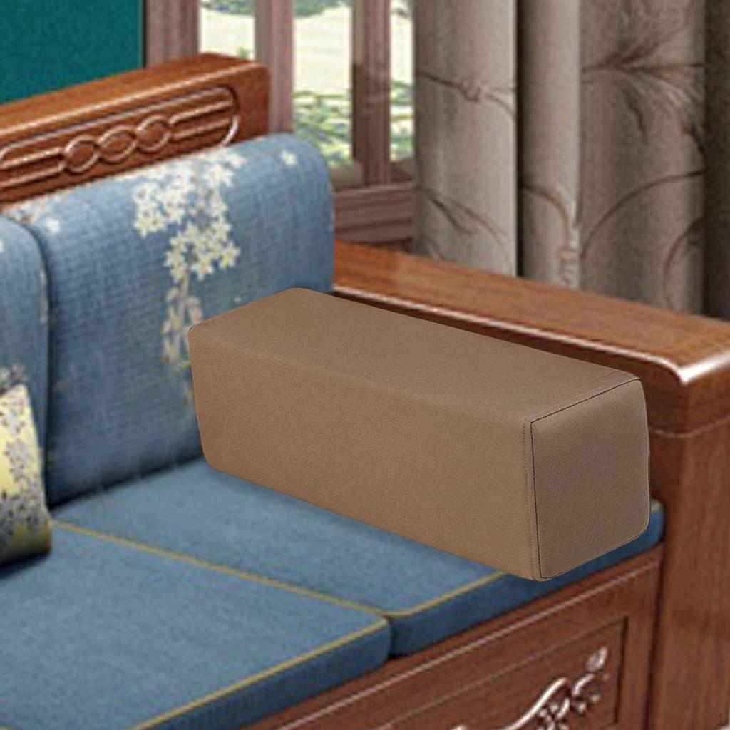 Couch Armrest Pillow for Elbow Support and Foam Cushioning