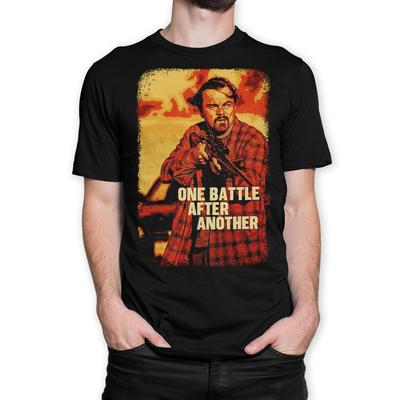 Ein Kampf nach dem anderen Leonardo DiCaprio T-Shirt, Herren Damen Größen (BTT-080579)