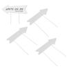 Blank Arrow Signs with Stakes Double Side Water Proof Directional Signs for Wedding Party Decor