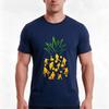 Bowling Pineapple Tshirt Summer Casual Cotton Tee Oversized Streetwear Tops Vintage Graphic Print Loose Fit Short Sleeve