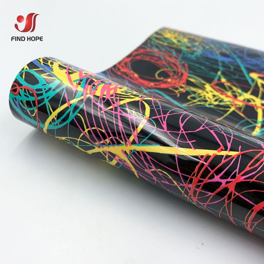 50cmx100cm Multicolor TPU Heat Transfer Vinyl Film Heat Press Machine Iron On Tshirts HTV Printing Roll DIY Clothing Hats Decor