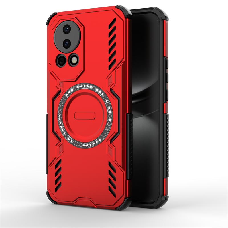 Panserdeksel For Huawei Nova 13 Magnetisk Adsorpsjon Trådløs Lade deksel For Huawei Nova 12 Deksel For Huawei Nova 13 Deksel 6,7 tommer