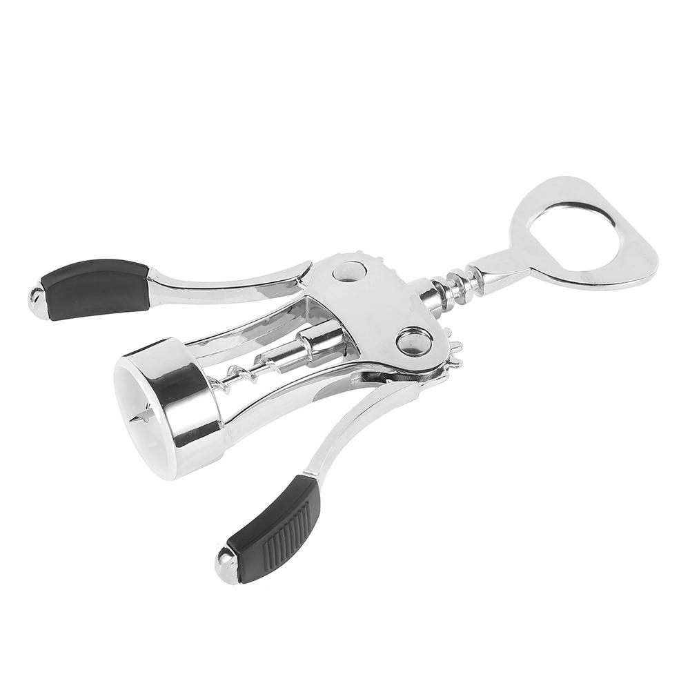 Rödvinsflasköppnare Öldrivare Praktisk Vinkorkskruv Vinöppnare Multifunktionell Rostfri Korkskruv Köksprylar